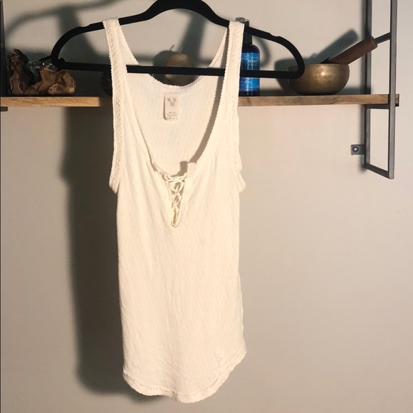 Free People Cream Tank - Picture 3 of 8